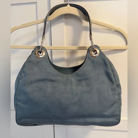 Gucci Vintage Blue Quiet Luxury Bag EUC - Picture 5 of 17